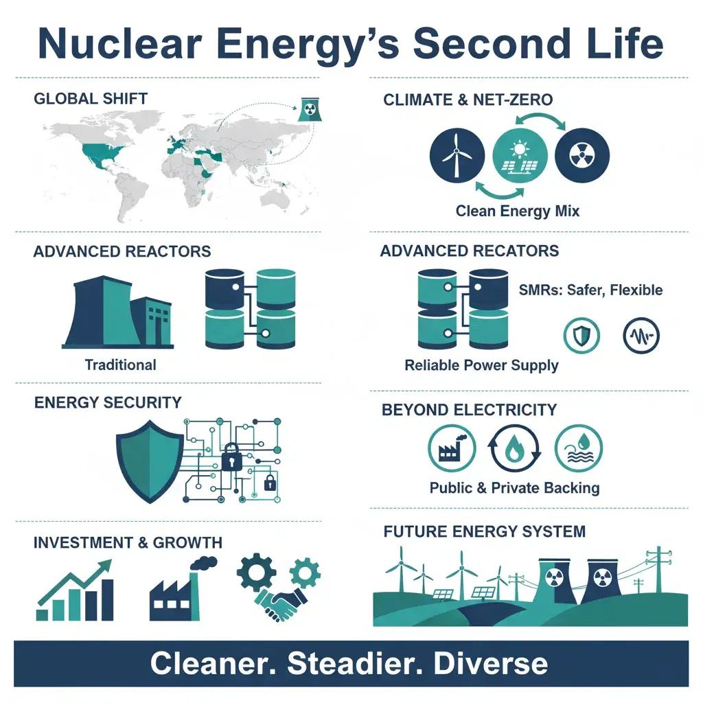 Nuclear Energy's Second Life Infographic