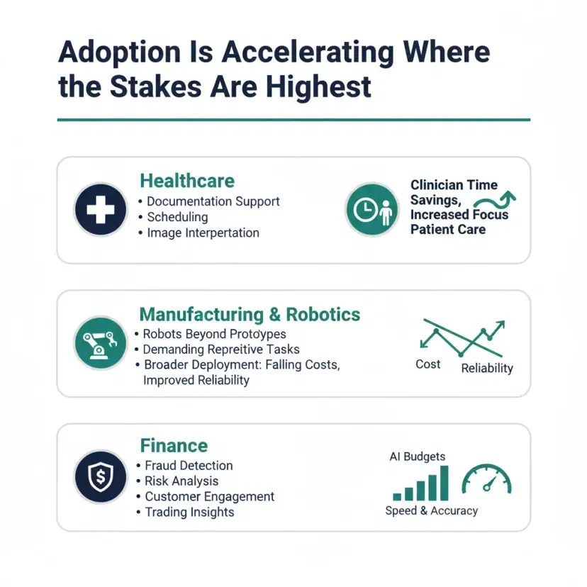 Adoption Is Accelerating Where the Stakes Are Highest